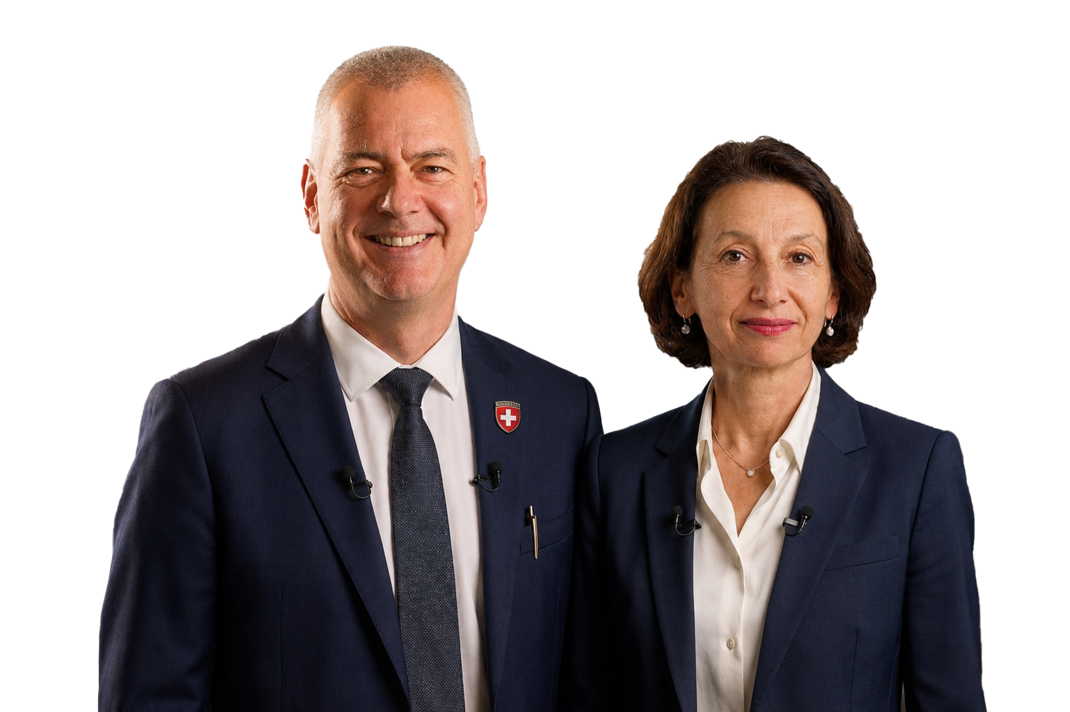 Benedikt Loser e Patricia Walker